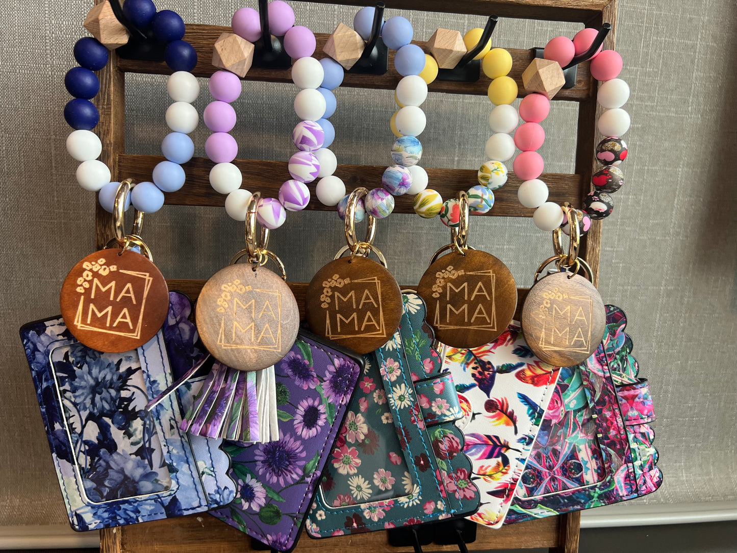 MAMA Wallet & Keychain Set