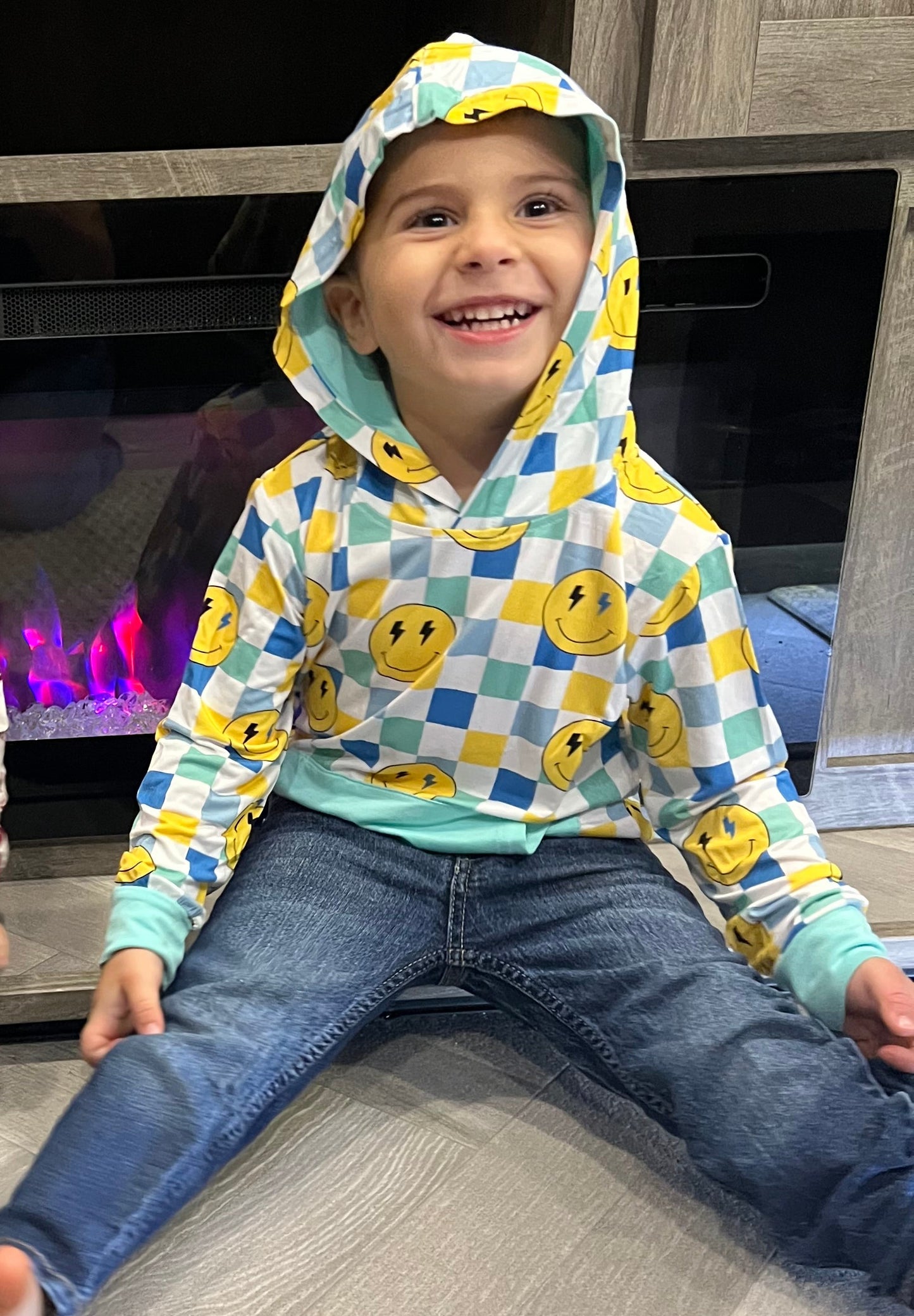 Electric Smileys Hoodie