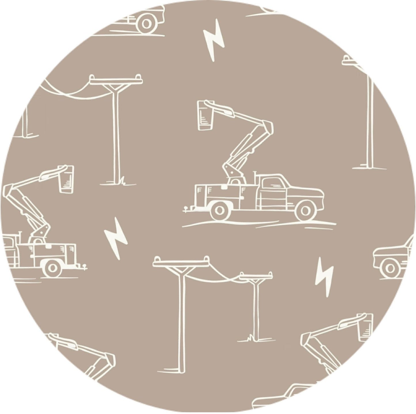 Power Lineman Crib Sheet Set
