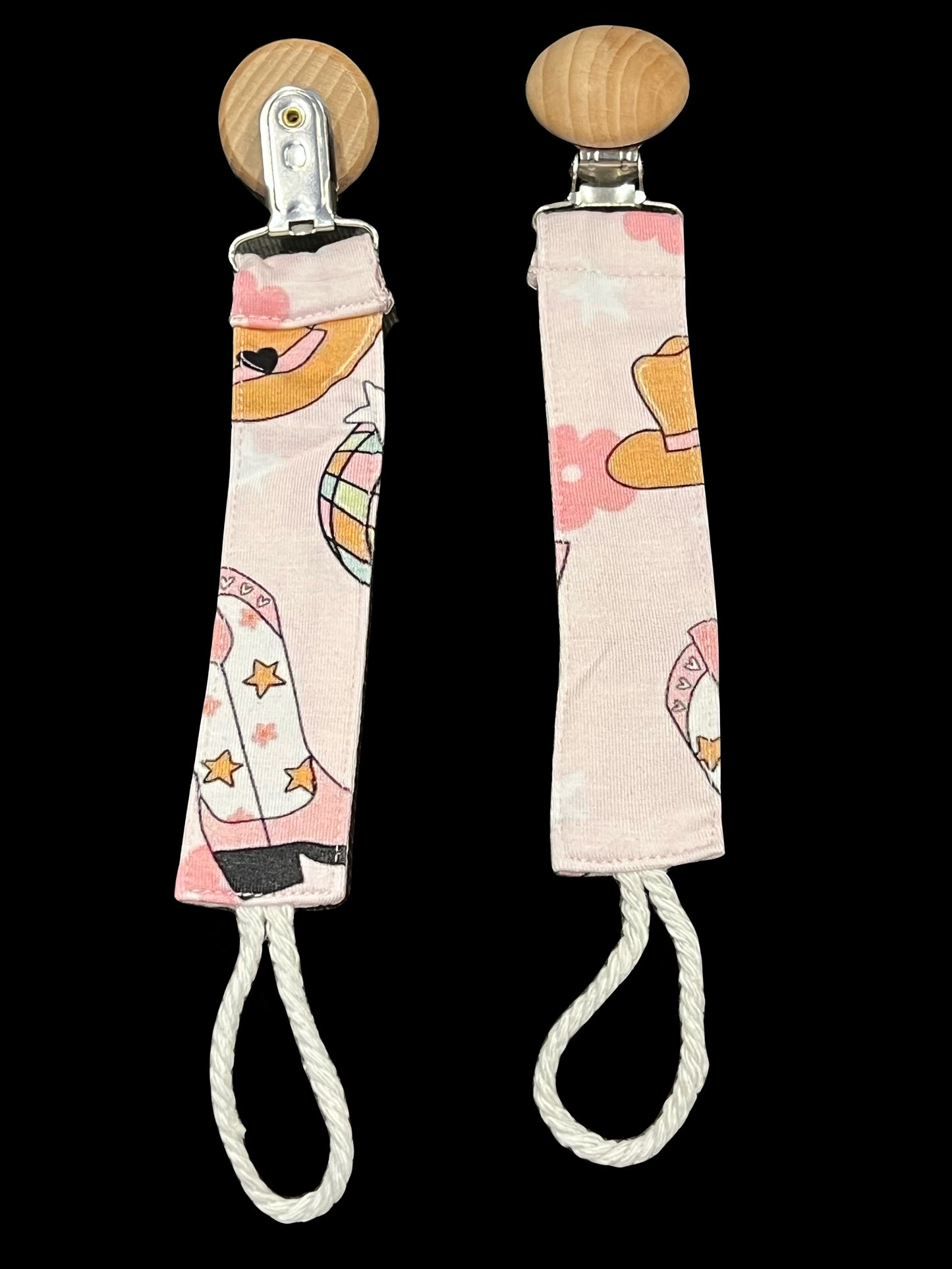 Disco Cowgirl Paci Clip