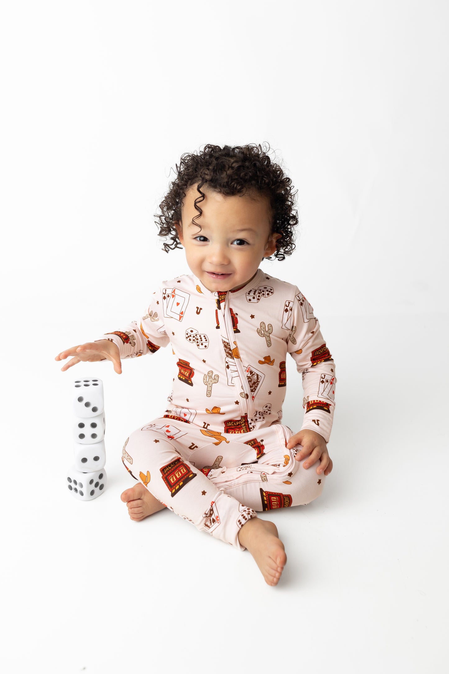 Vegas Baby Bamboo Romper/ 2 Piece Set