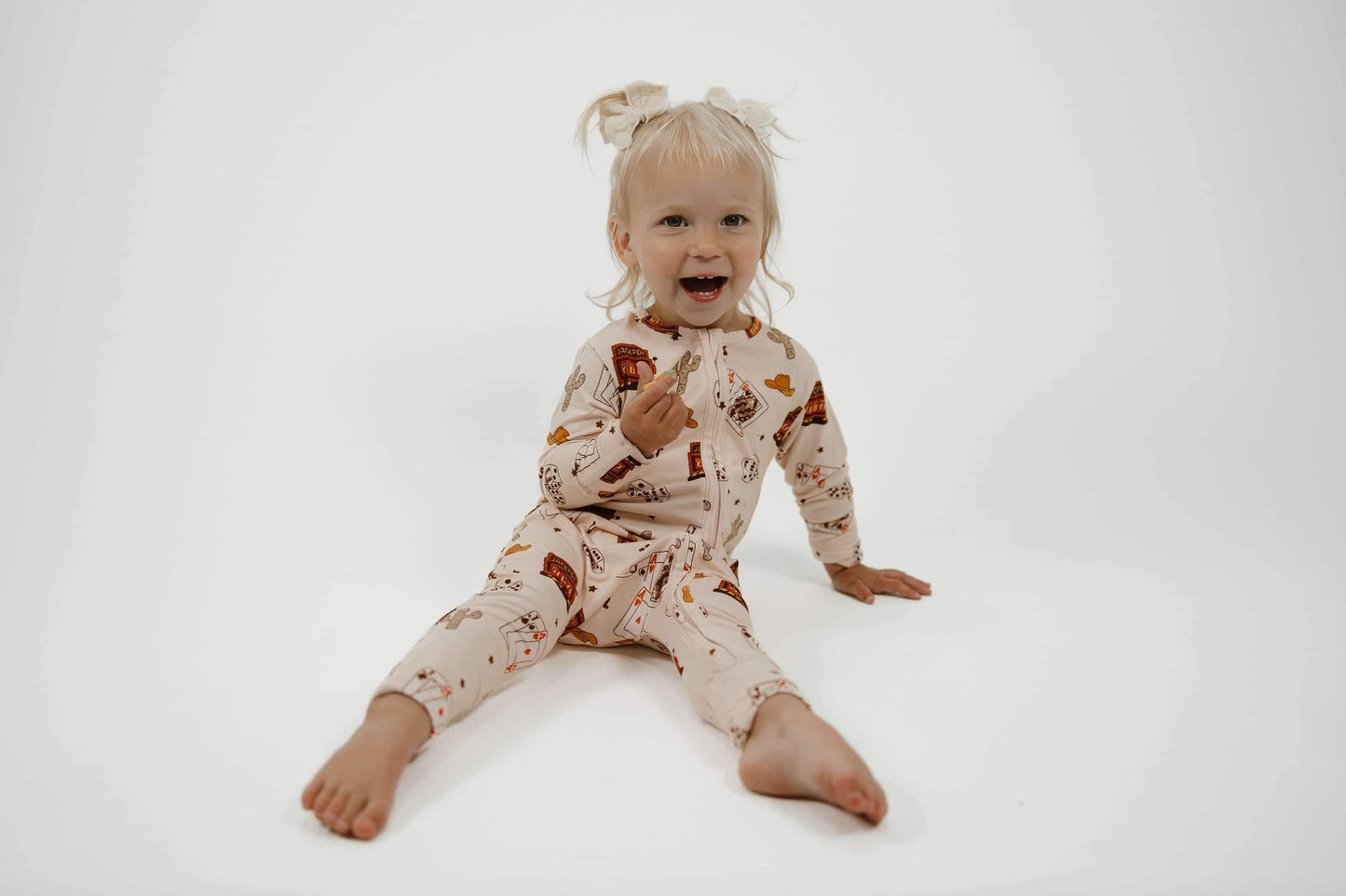 Vegas Baby Bamboo Romper/ 2 Piece Set