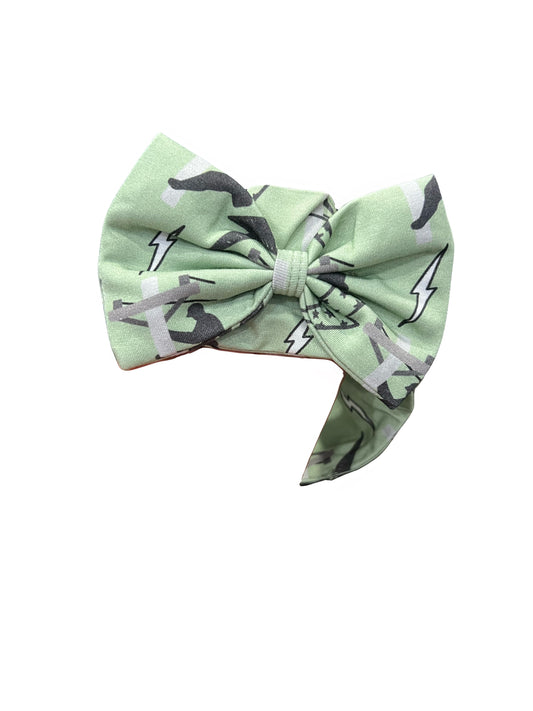 Green Lineman Bow