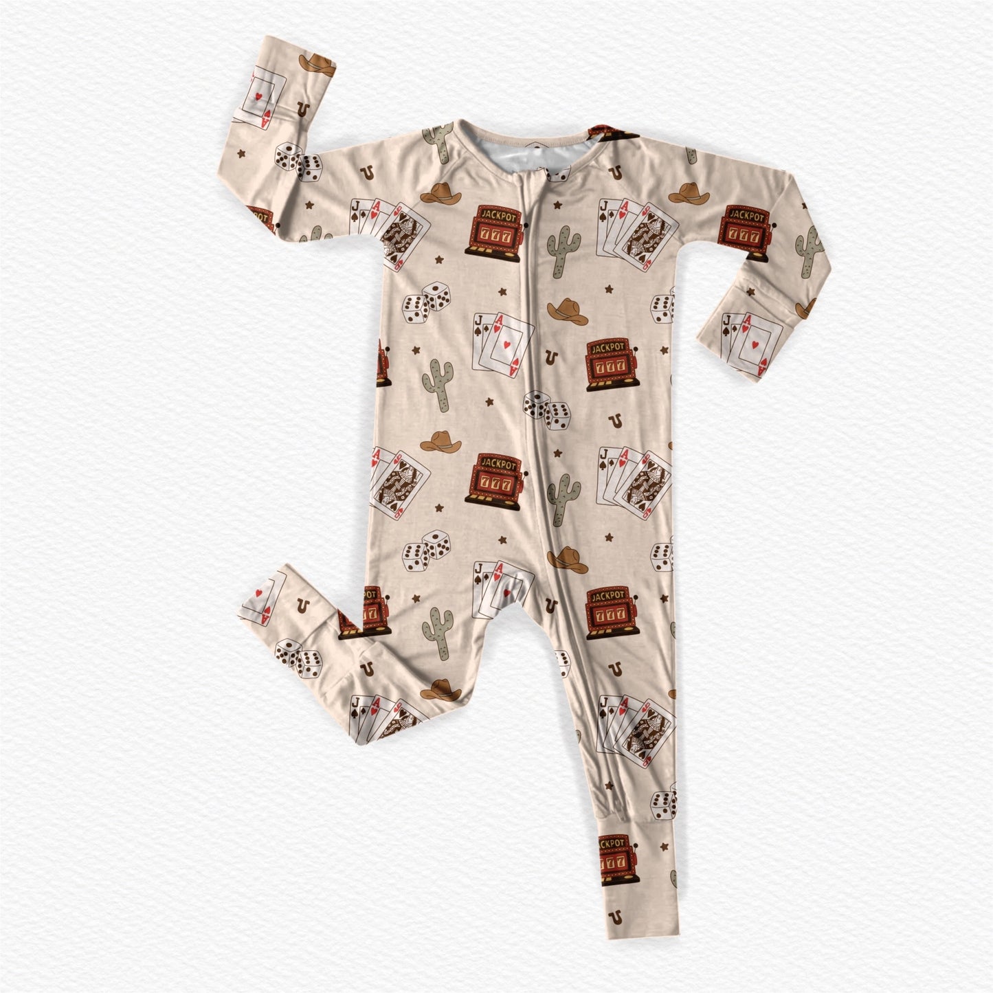 Vegas Baby Bamboo Romper/ 2 Piece Set