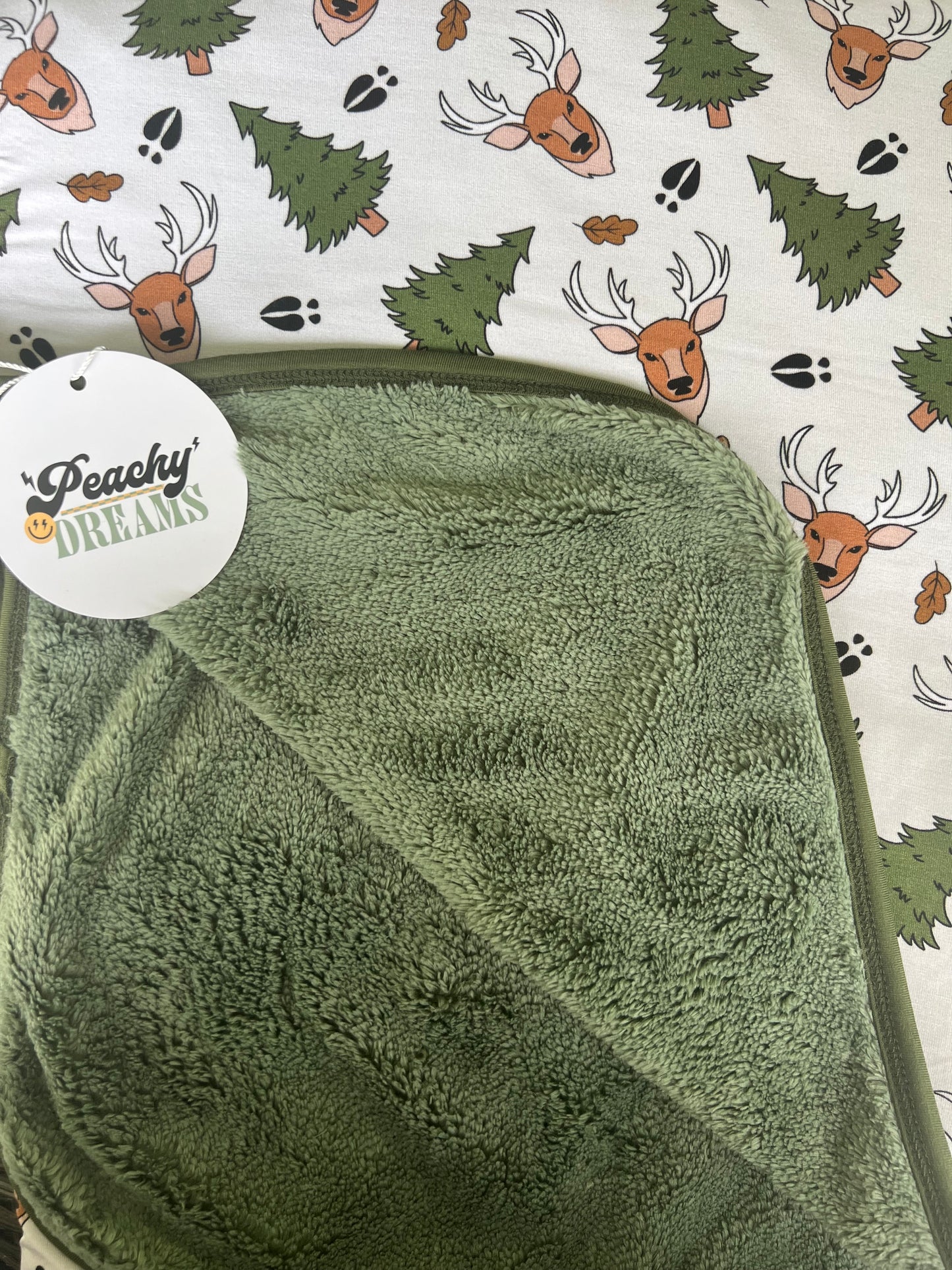 Forest Friends Bamboo Plush Blanket