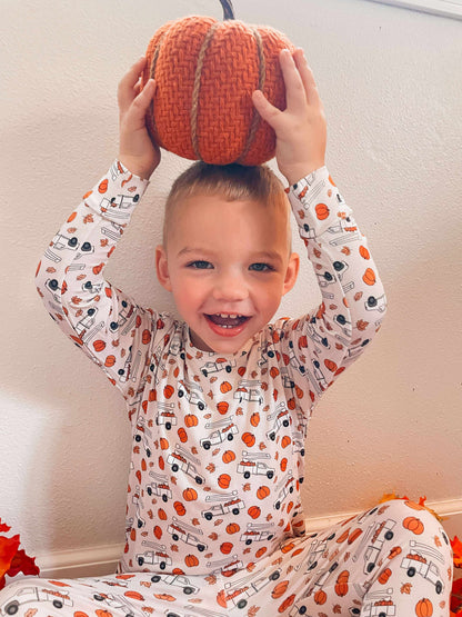 Little Pumpkin Pickers Romper & Two Piece Set