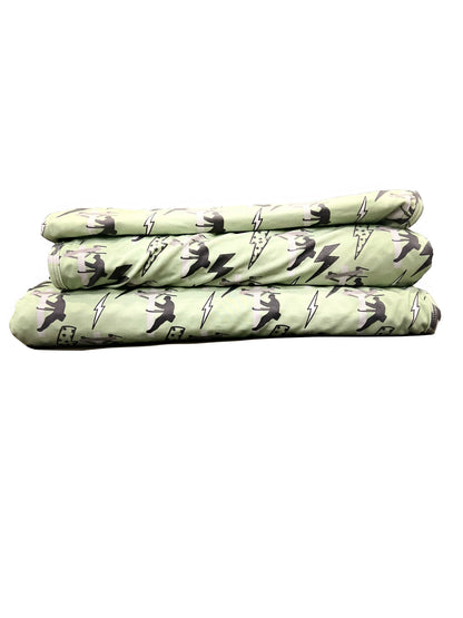Green Lineman Blanket 50”x50”
