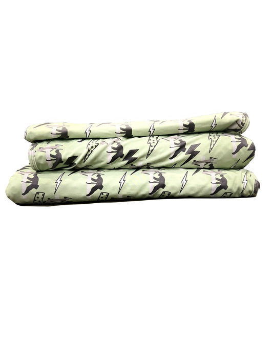 Green Lineman Blanket 26”x36”