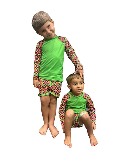⚡ Electric Pop Boys Swim Set ⚡