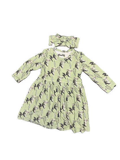Green Lineman Dress