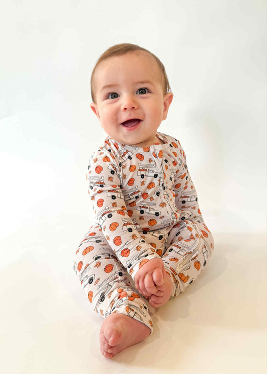 Little Pumpkin Pickers Romper & Two Piece Set