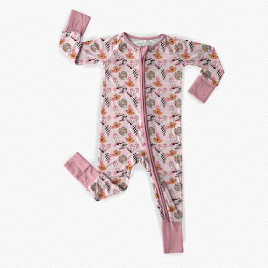 Disco Cowgirl Bamboo Romper and 2 Piece Set